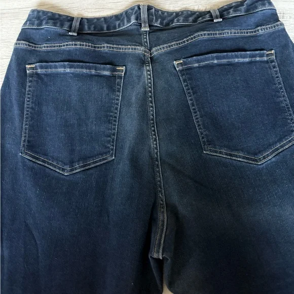 Lane Bryant Dark Wash Skinny Jeans 26W Stretch Denim - Picture 6 of 11